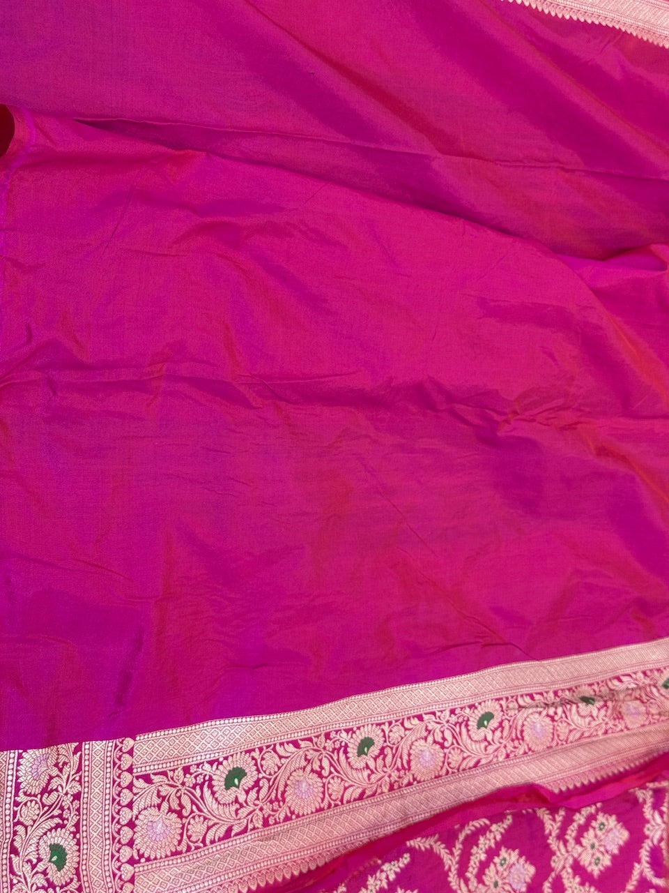 Banarasi Minakari Pure Katan Silk Saree | Pure Silk | Minakari Work | Cutwork Technique | Banarasi Katan Silk Saree