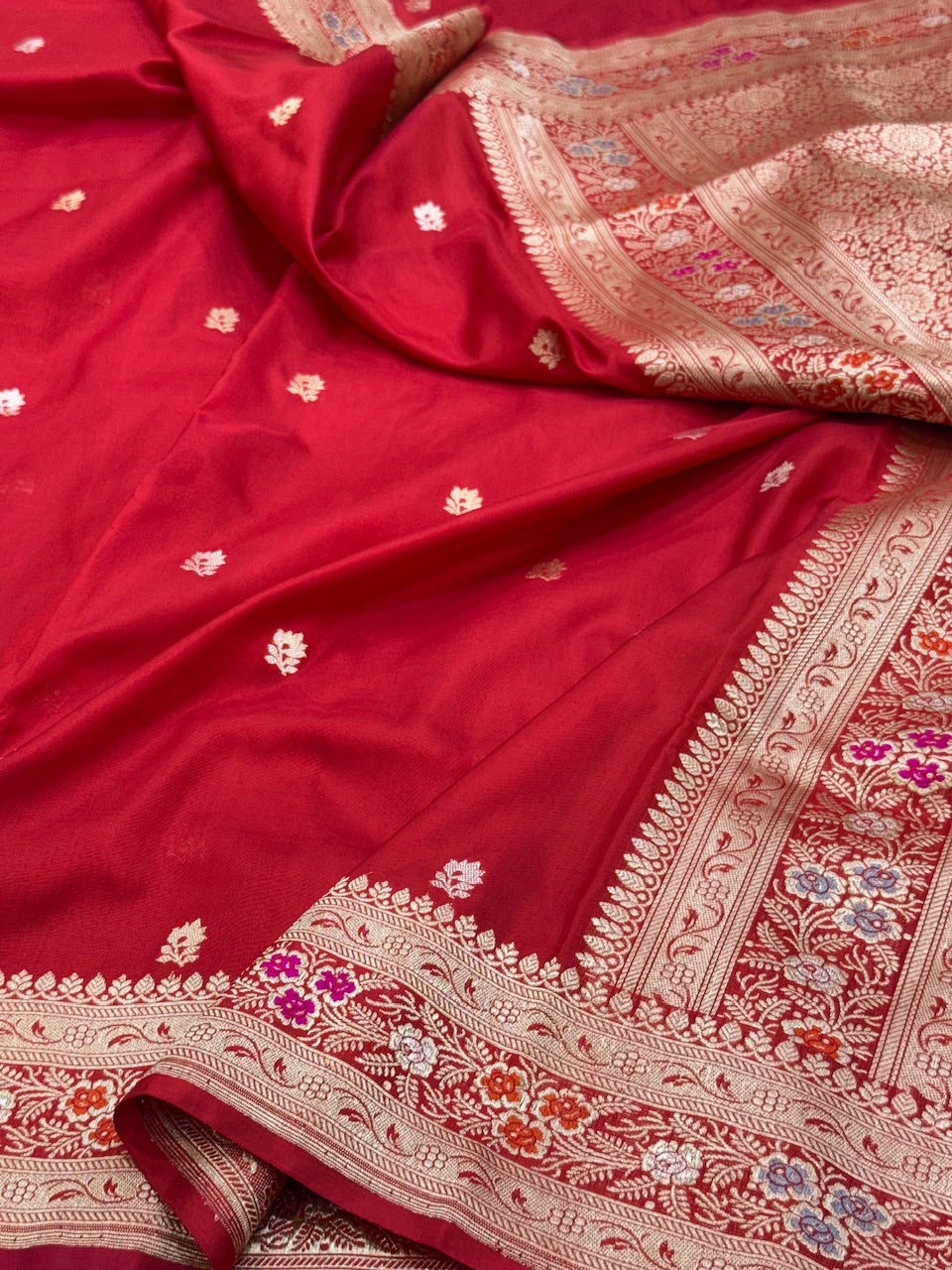 Handwoven Pure Banarasi Silk Saree