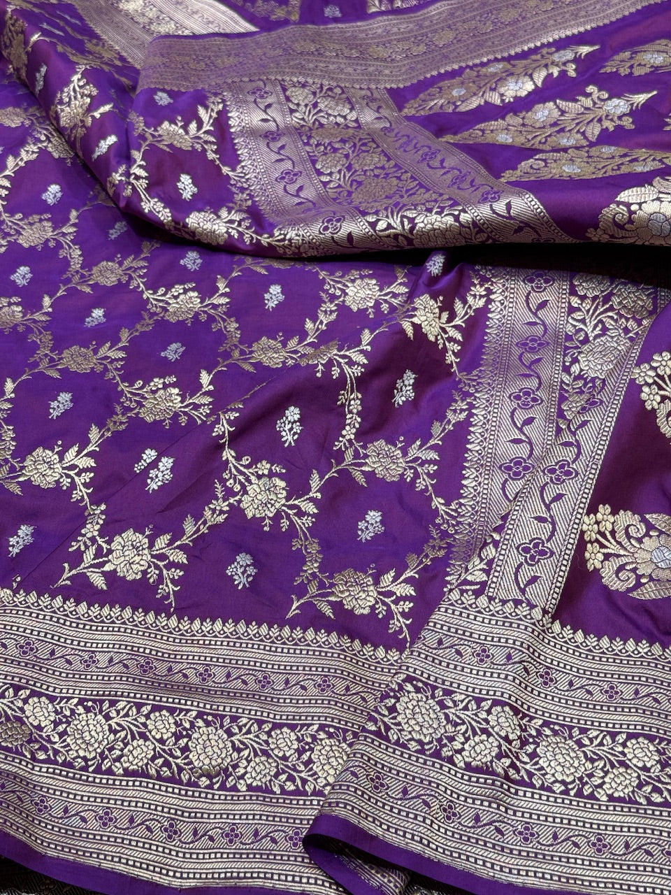 Handwoven Pure Banarasi Silk Saree
