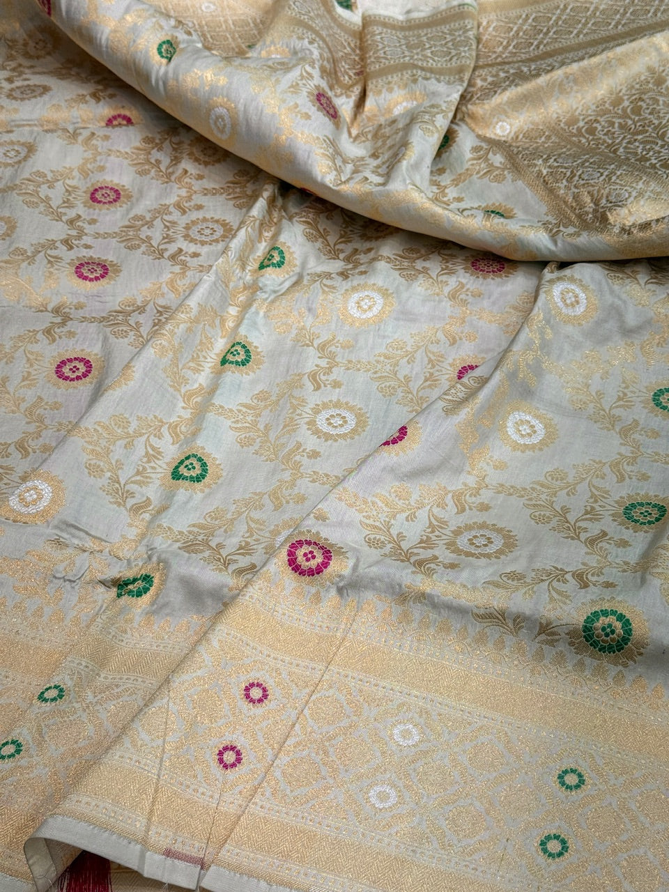 Banarasi Minakari Pure Silk Saree