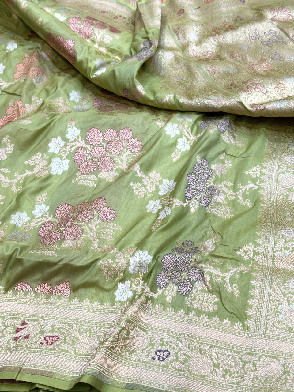 Banarasi Minakari Pure Silk Saree