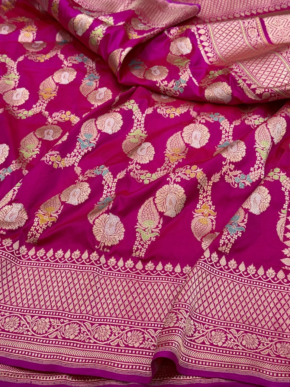 Handwoven Banarasi Pure Silk Saree