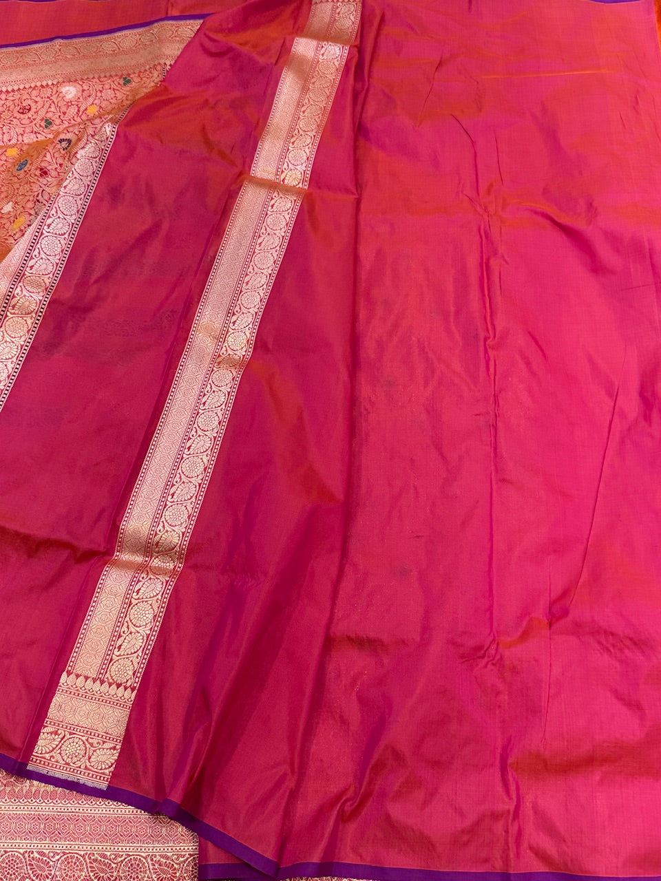 Handwoven Pure Banarasi Brocade Saree