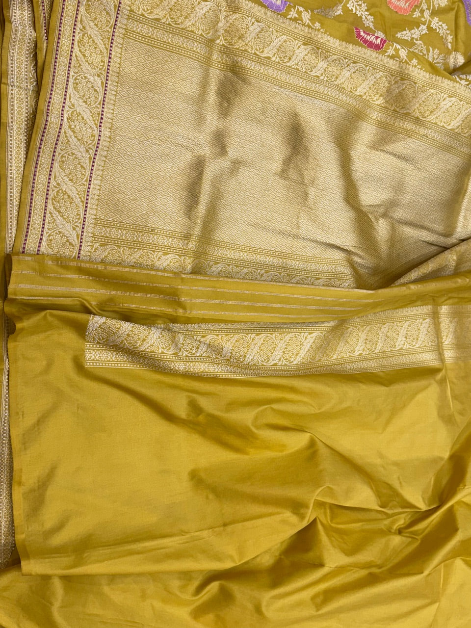 Handwoven Pure Banarasi Silk Saree