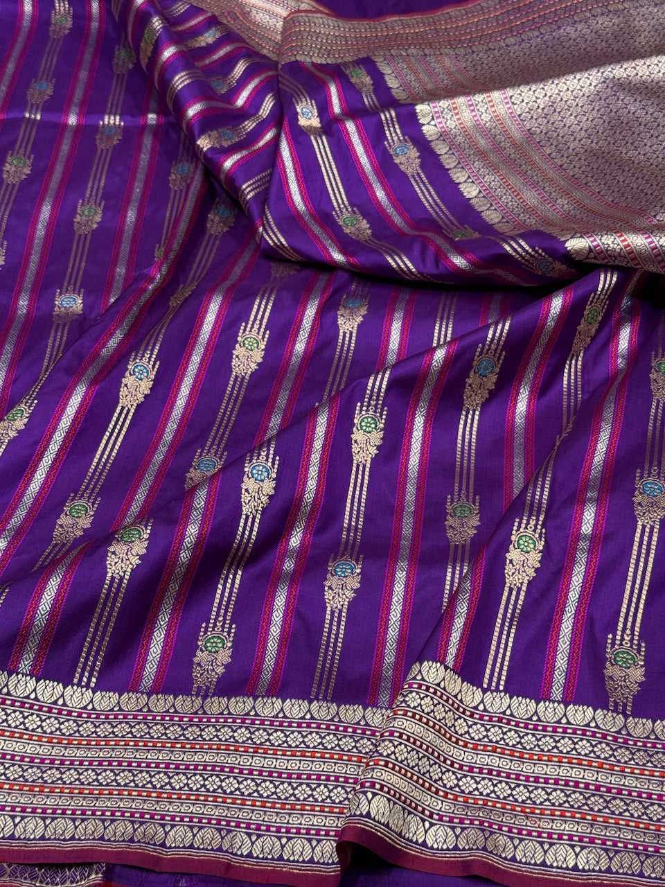 Handwoven Pure Banarasi Silk Saree
