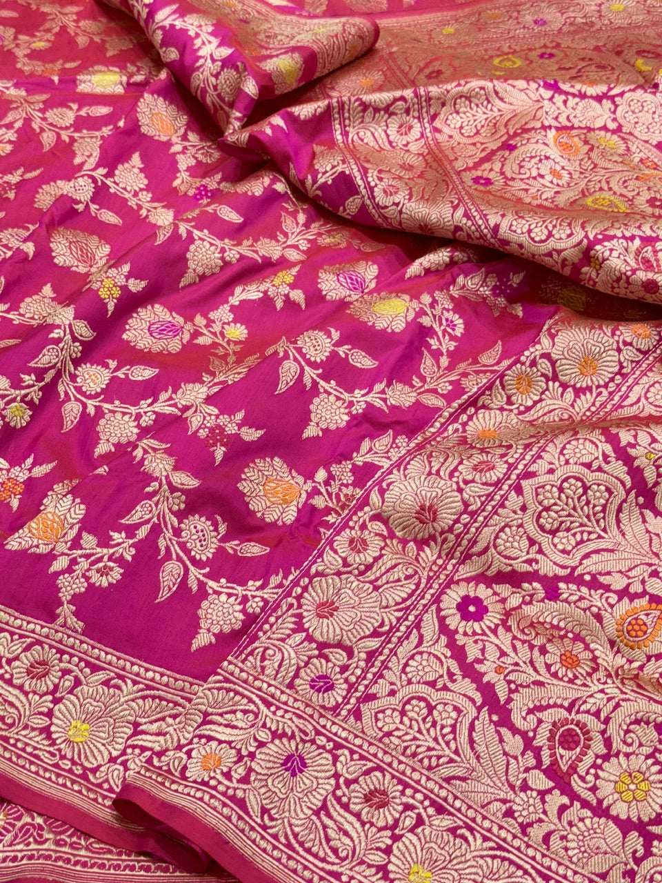 Handwoven Pure Banarasi Silk Saree