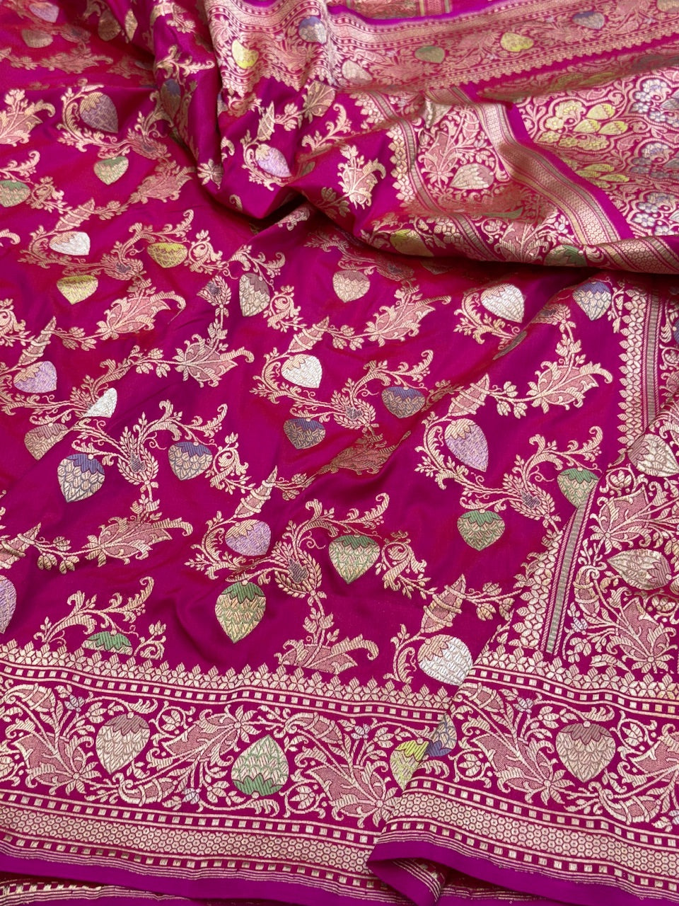 Handwoven Pure Banarasi Silk Saree