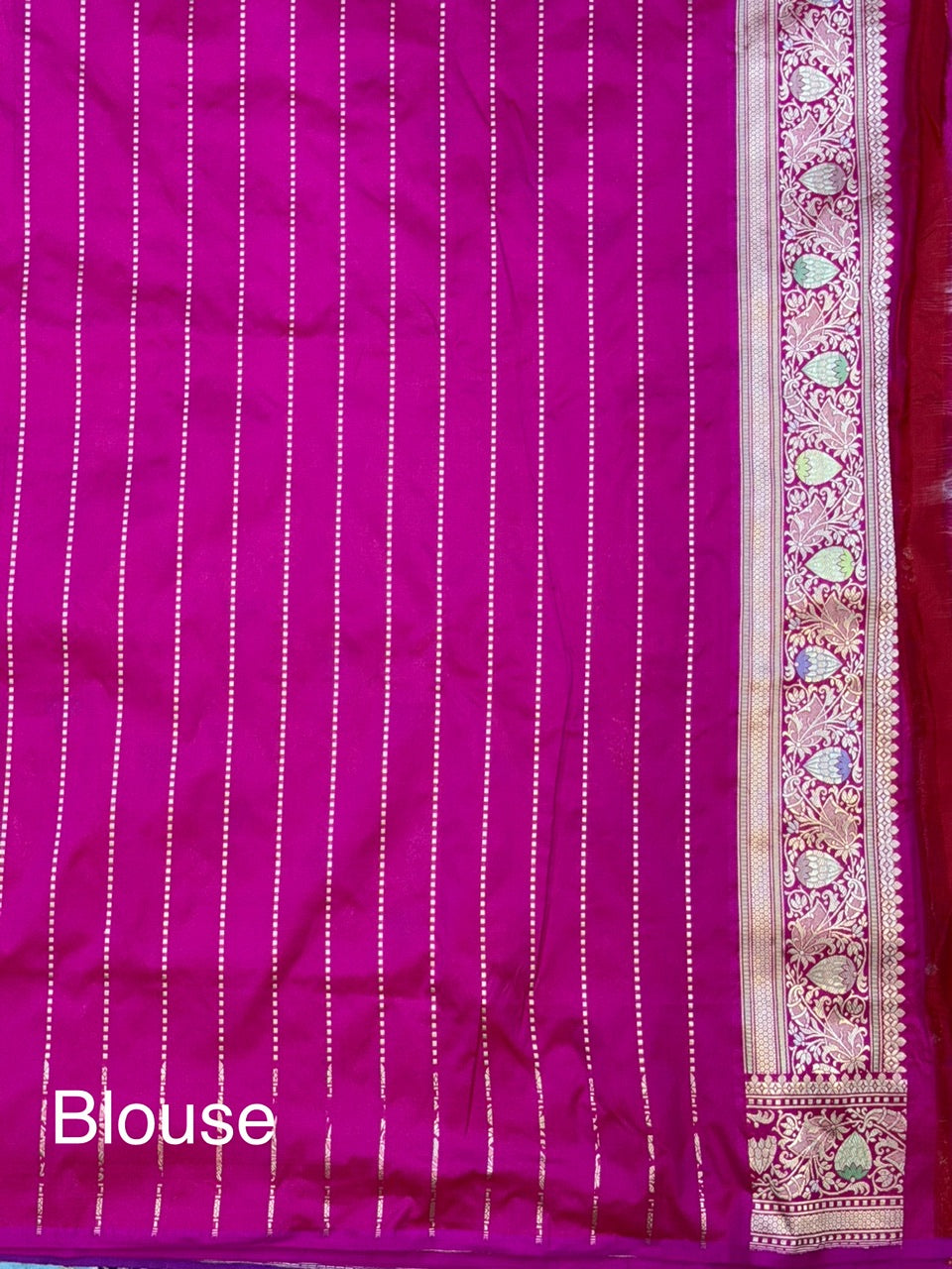 Handwoven Pure Banarasi Silk Saree