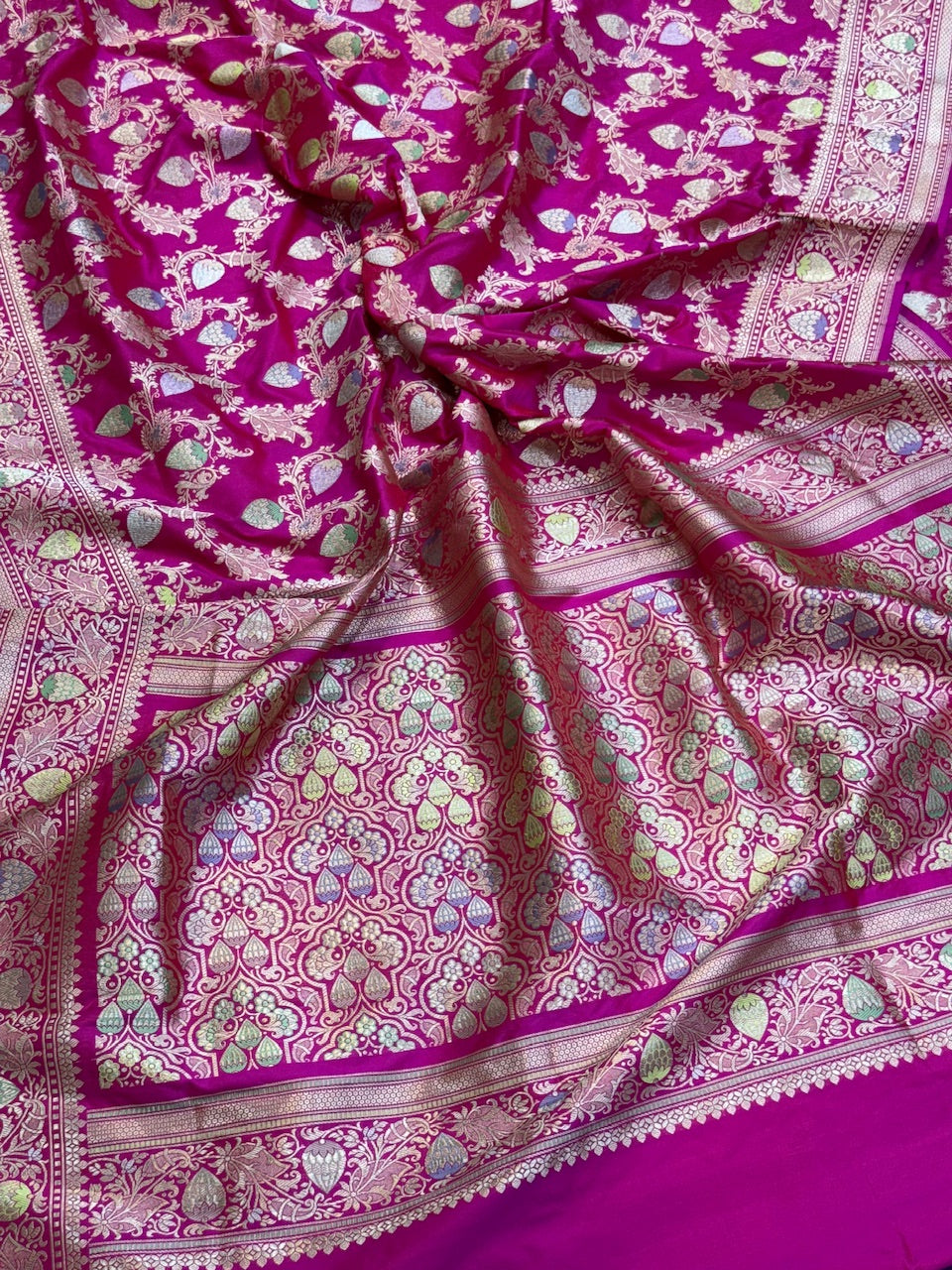 Handwoven Pure Banarasi Silk Saree