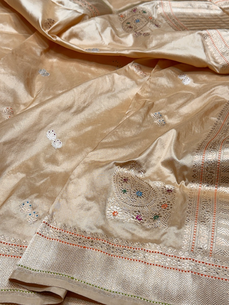 Handwoven Koniya Pure Banarasi Silk Saree