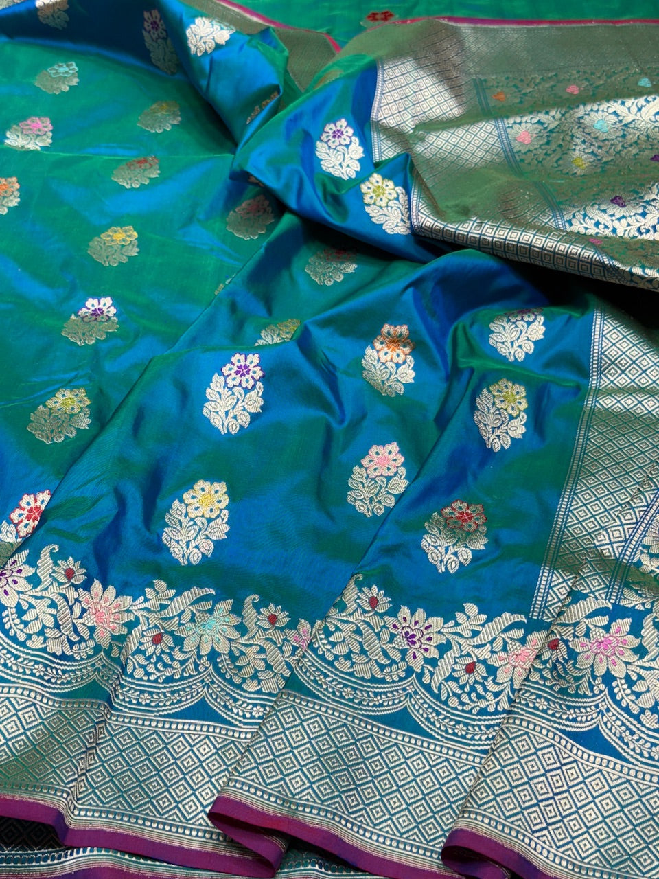 Handwoven Pure Banarasi Silk Saree
