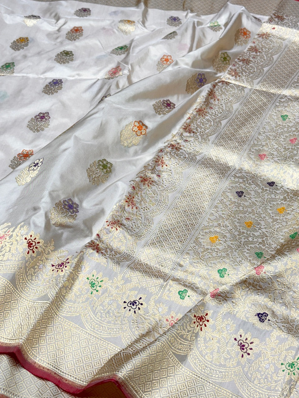 Handwoven Pure Banarasi Silk Saree
