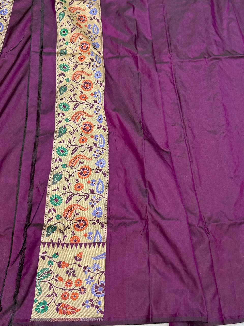 Banarasi Paithni Minakari Pure Silk Saree