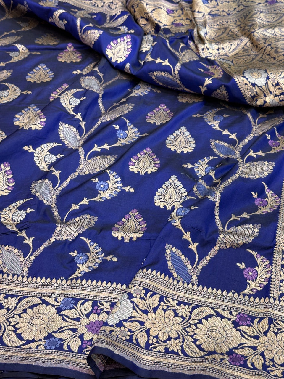 Banarasi Minakari Pure Silk Saree