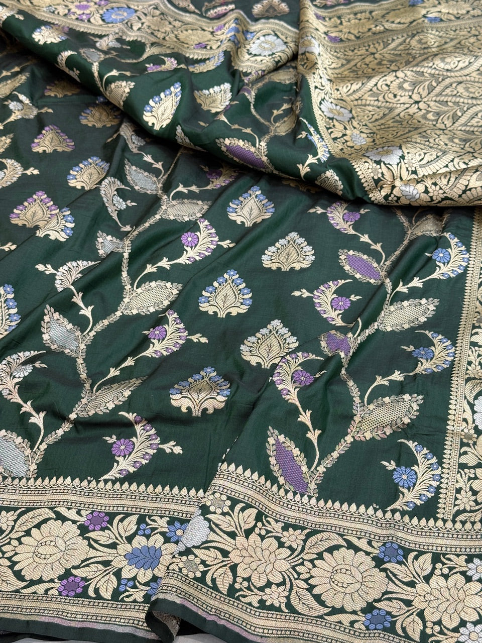 Banarasi Minakari Pure Silk Saree