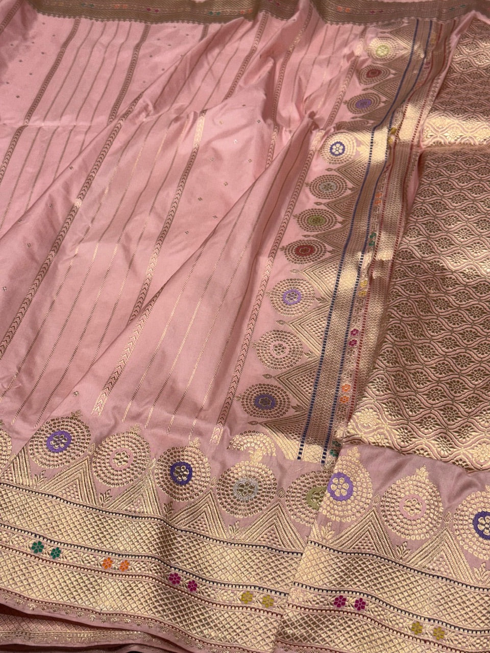 Handwoven Pure Katan Silk Saree