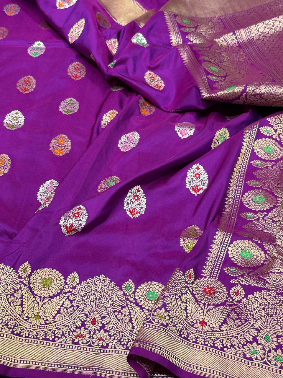 Handwoven Pure Banarasi Silk Saree