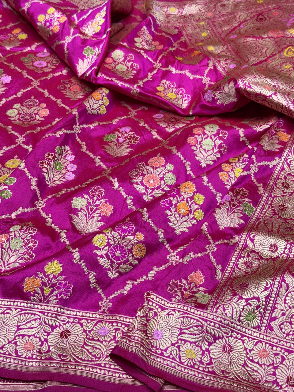 Handwoven Pure Banarasi Silk Saree