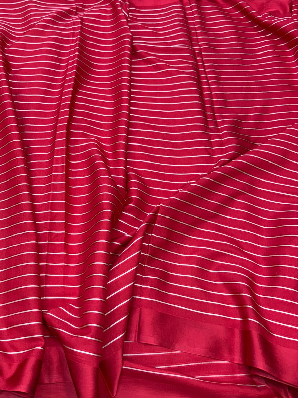 Handwoven Pure Banarasi Mashru Silk Saree