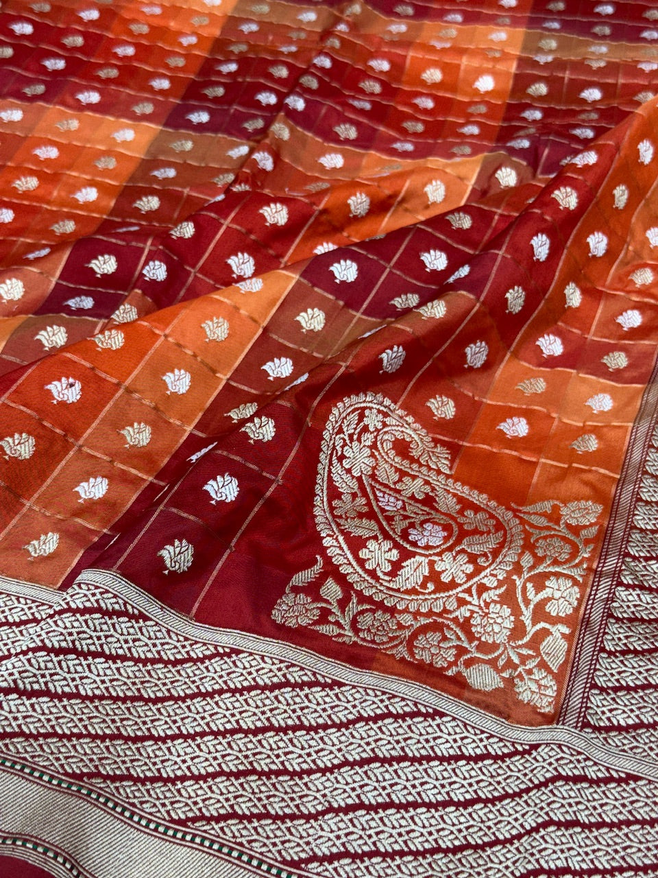 Rangkaat Handwoven Banarasi Saree