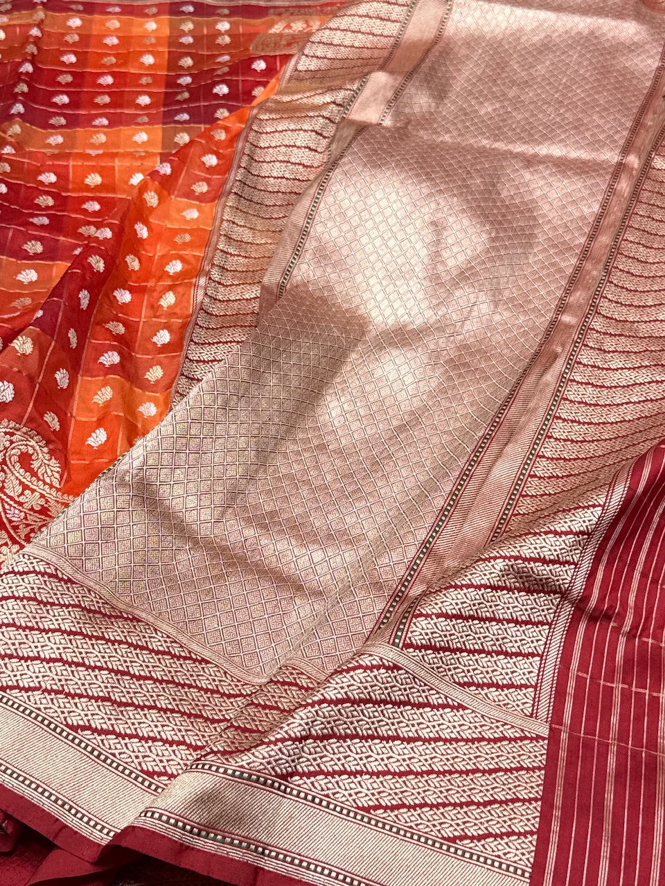 Rangkaat Handwoven Banarasi Saree