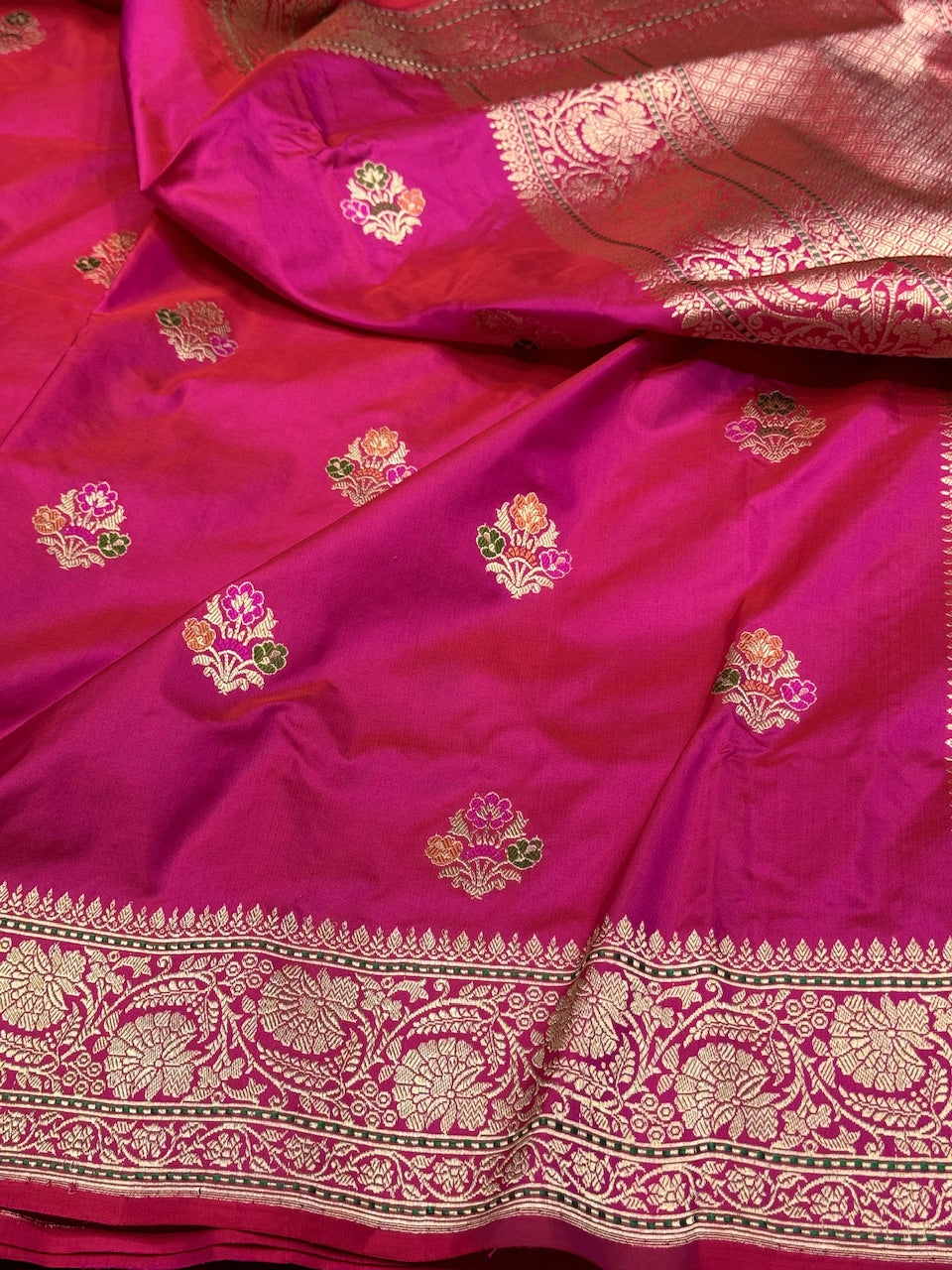 Rani Handwoven Pure Silk Saree