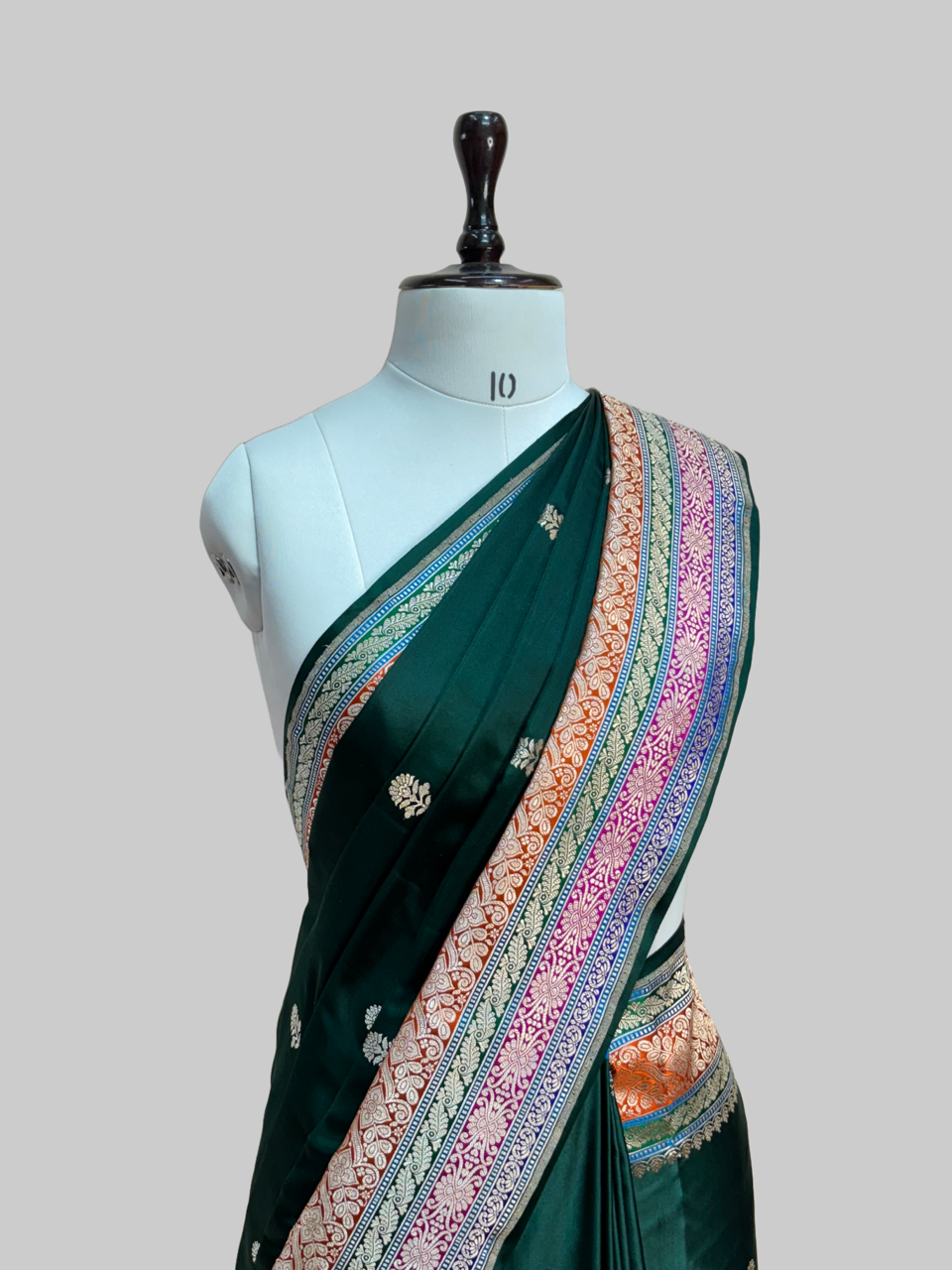 Handwoven Banarasi Pure Mashru Satin Silk Saree