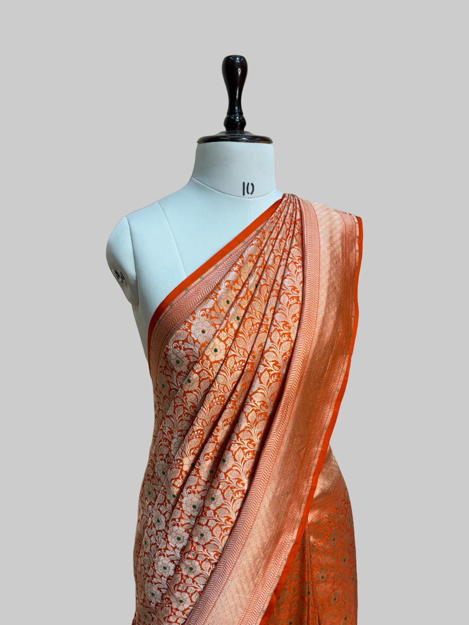 Banarasi Minakari Pure Katan Silk Brocade Saree