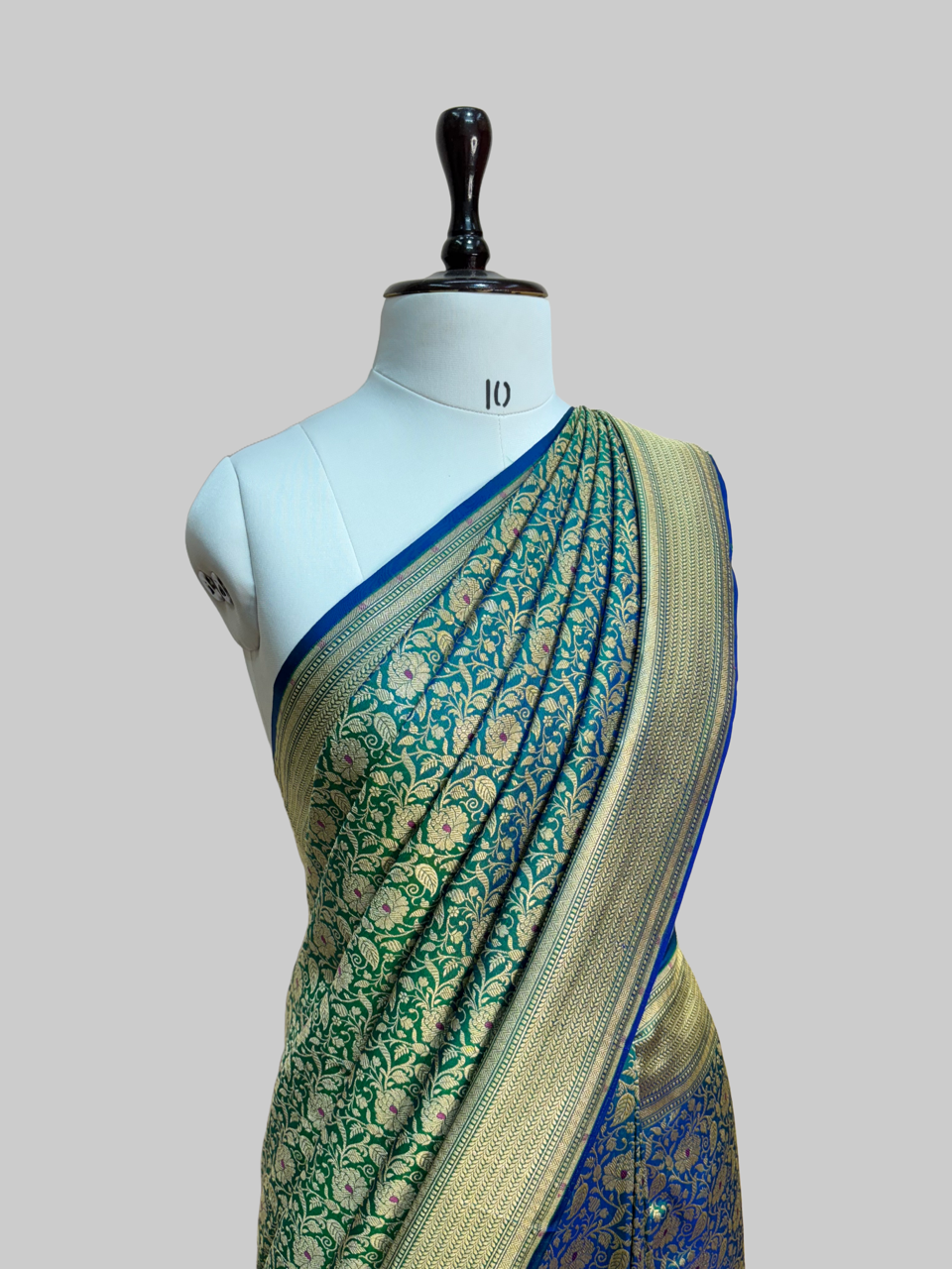 Banarasi Minakari Pure Katan Silk Brocade Saree – Rich Traditional Brocade Weave