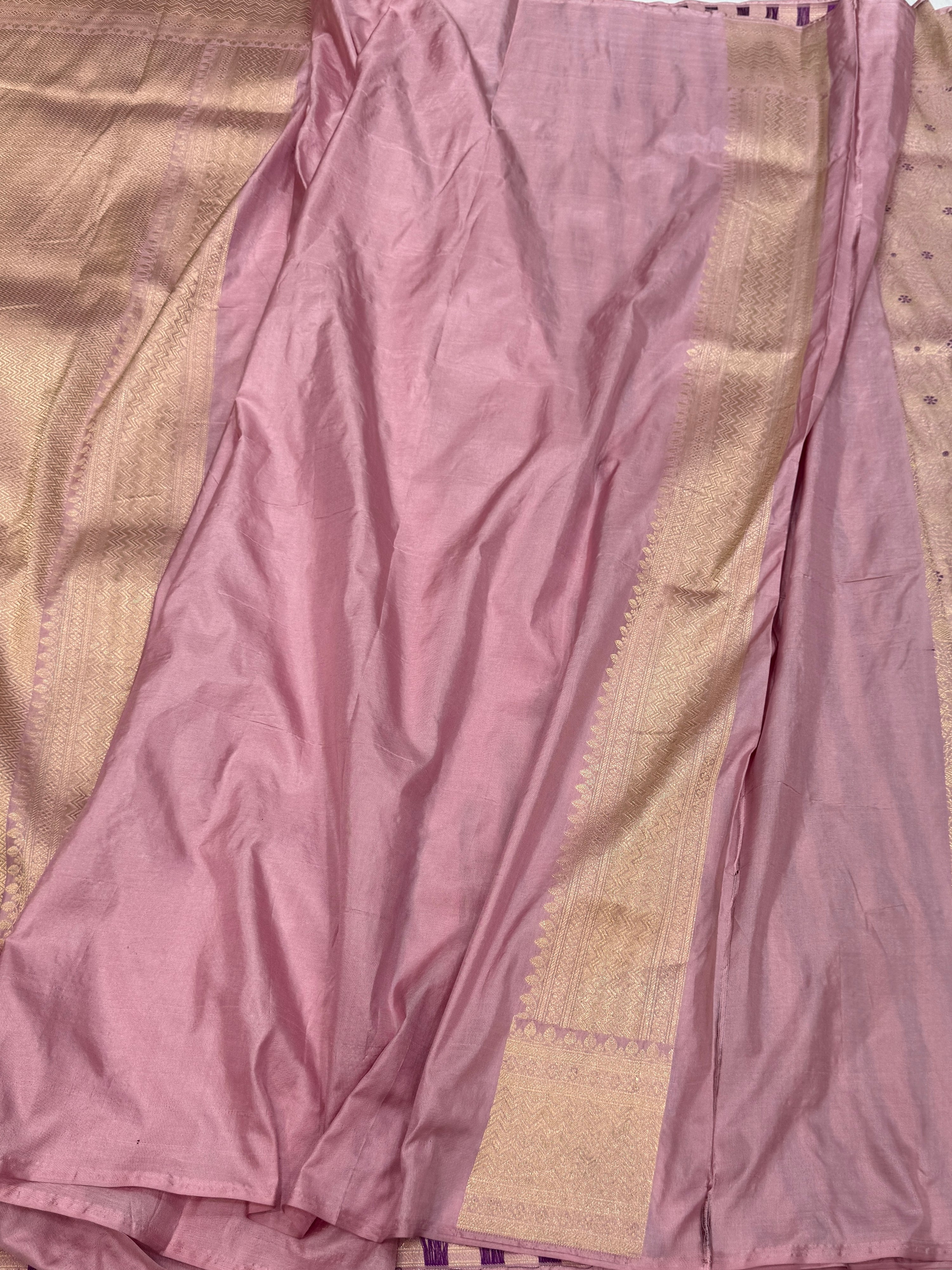 Banarasi Minakari Pure Katan Silk Brocade Saree