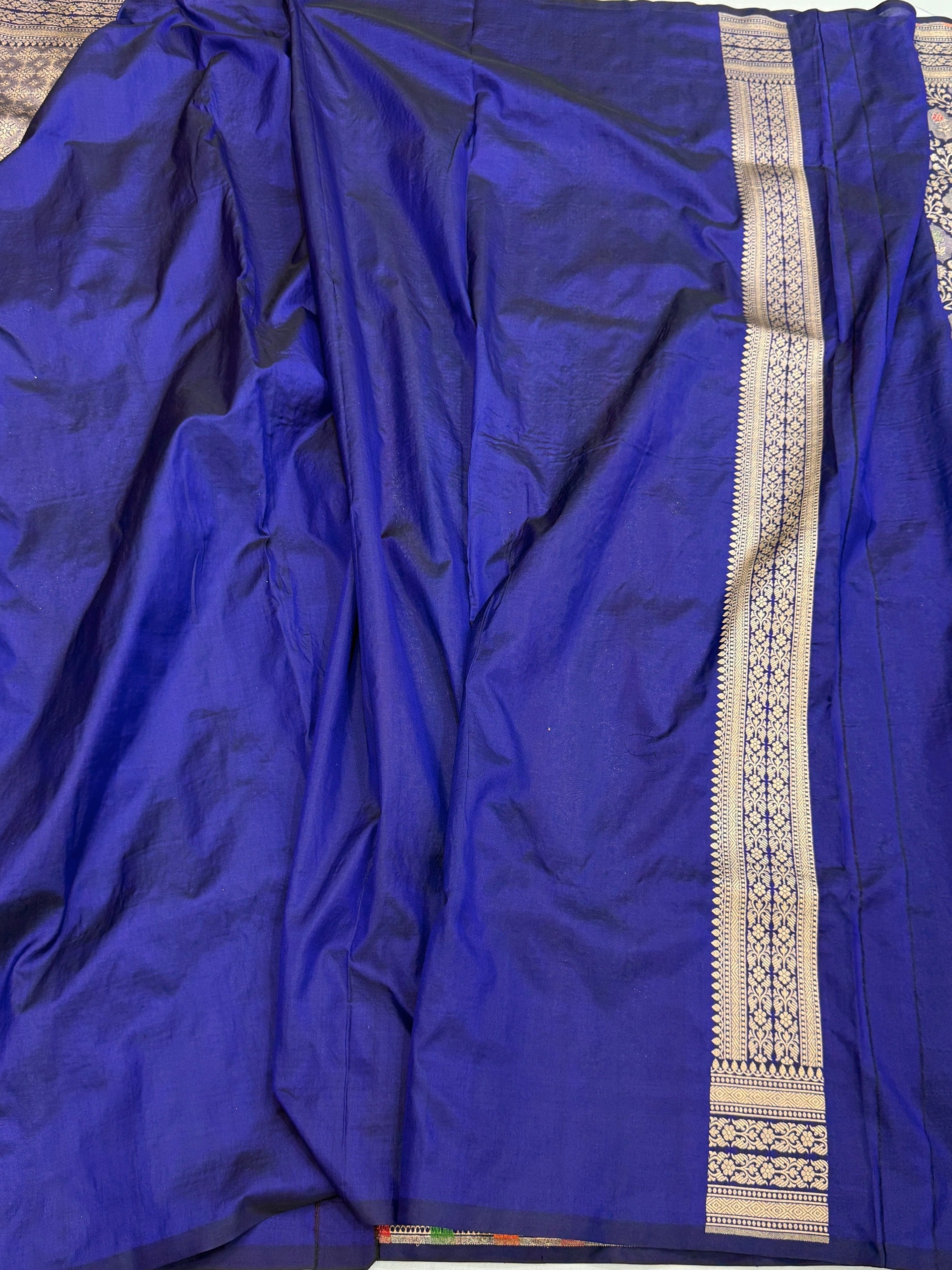 Banarasi Minakari Pure Katan Silk Brocade Saree – Rich Traditional Brocade Weave