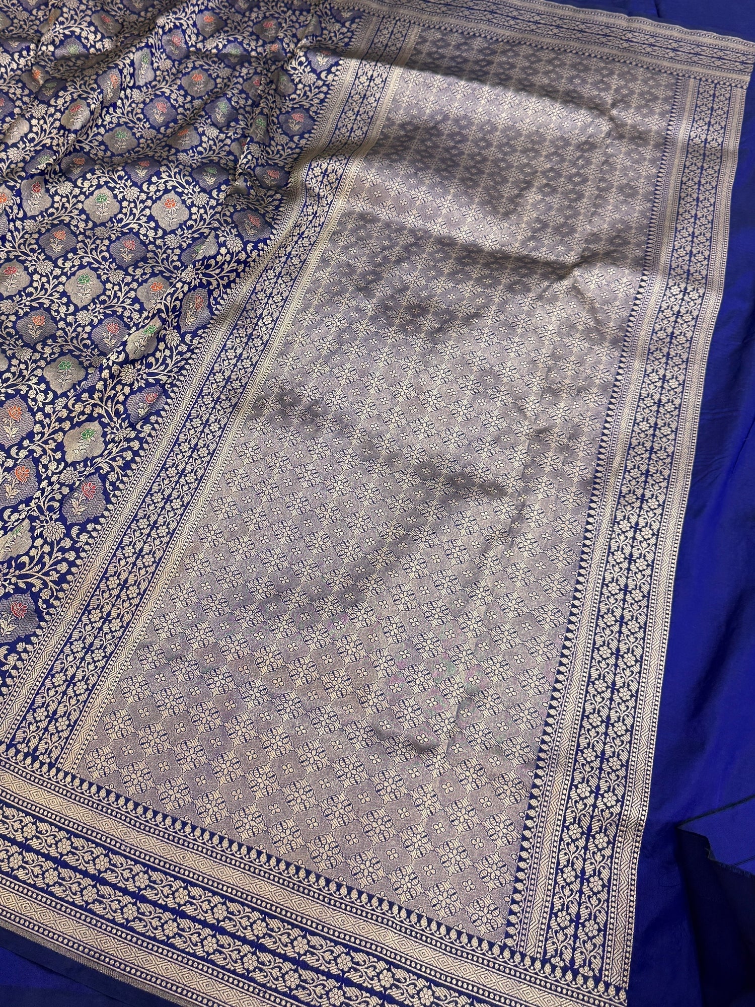 Banarasi Minakari Pure Silk Brocade Saree