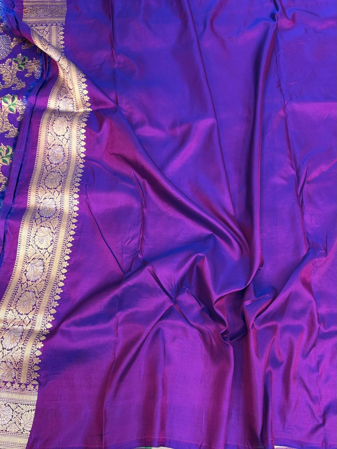 Banarasi Minakari Pure Katan Silk Saree