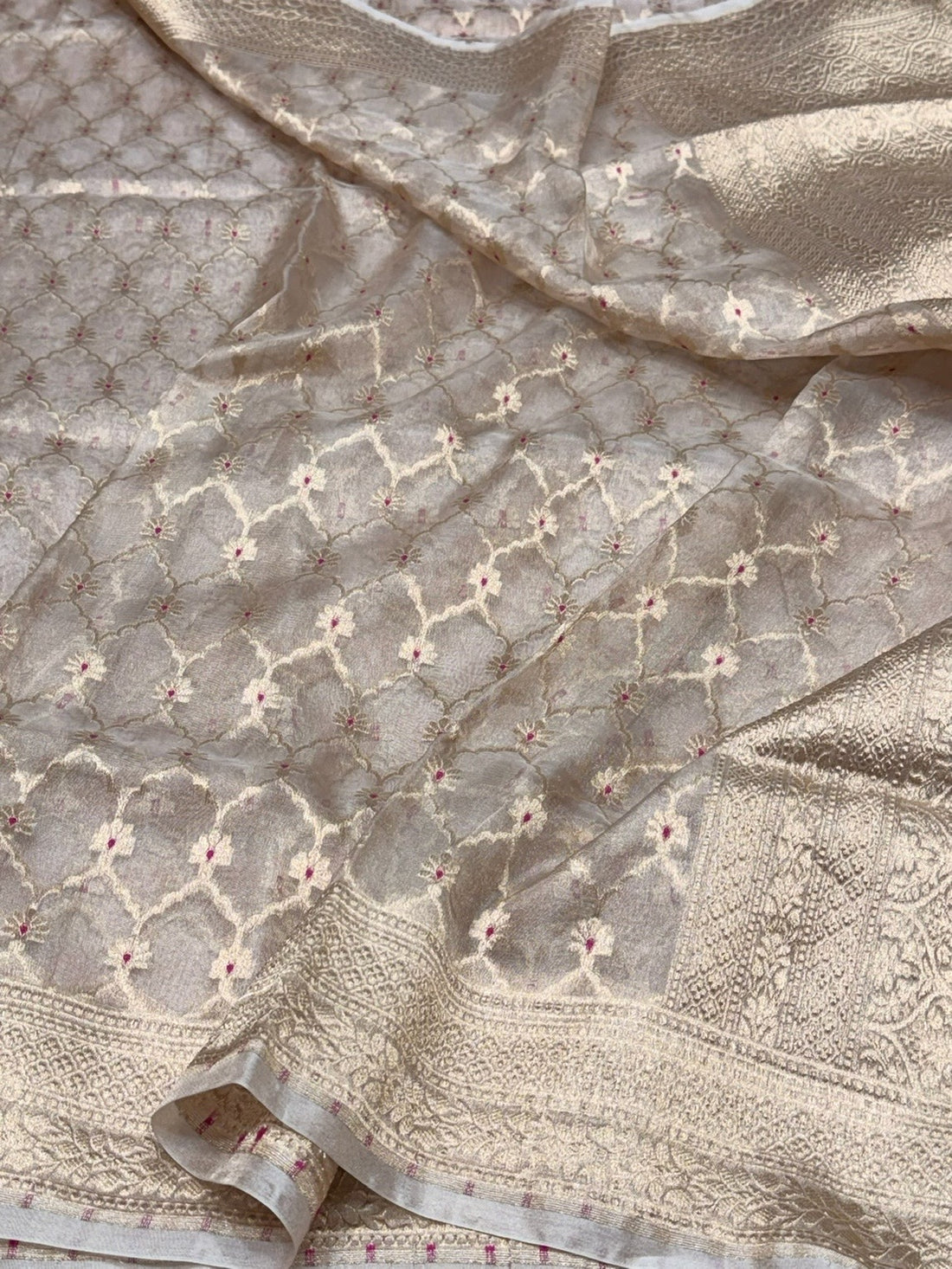 Gold Tissue Silk Saree