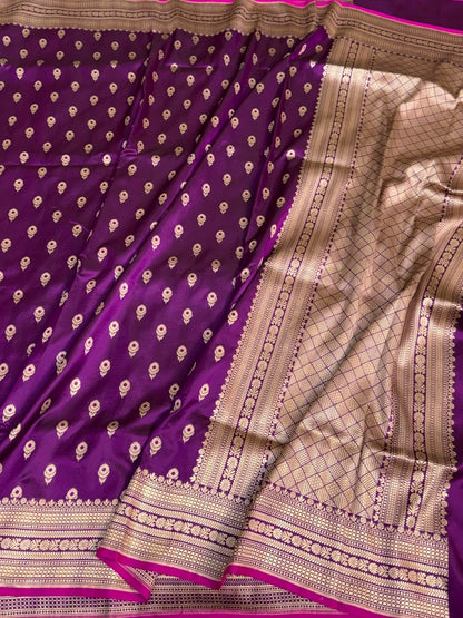 Banarasi Minakari Pure Katan Silk Saree | Pure Silk