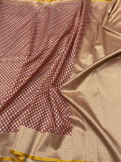 Banarasi Pure Kora Cotton Saree