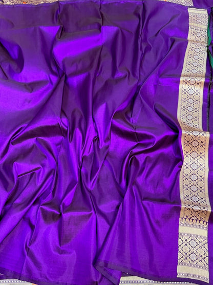 Banarasi Minakari Pure Katan Silk Saree
