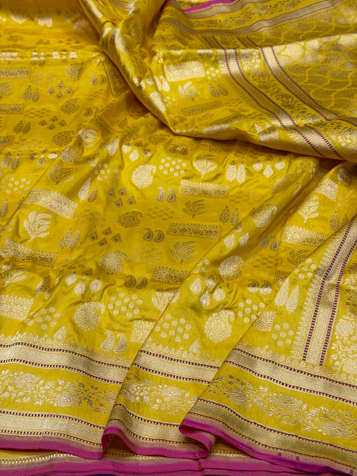 Banarasi Pure Katan Silk Saree | Pure Silk | Cutwork Technique | Banarasi Katan Silk Saree