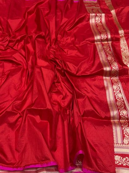 Banarasi Pure Katan Silk Saree | Pure Silk | Cutwork Technique | Banarasi Katan Silk Saree