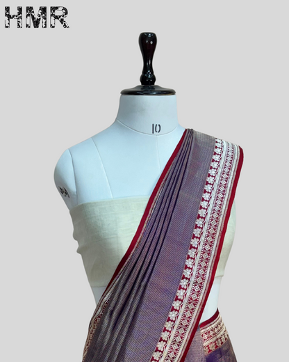 Handwoven Pure Silk Brocade Saree