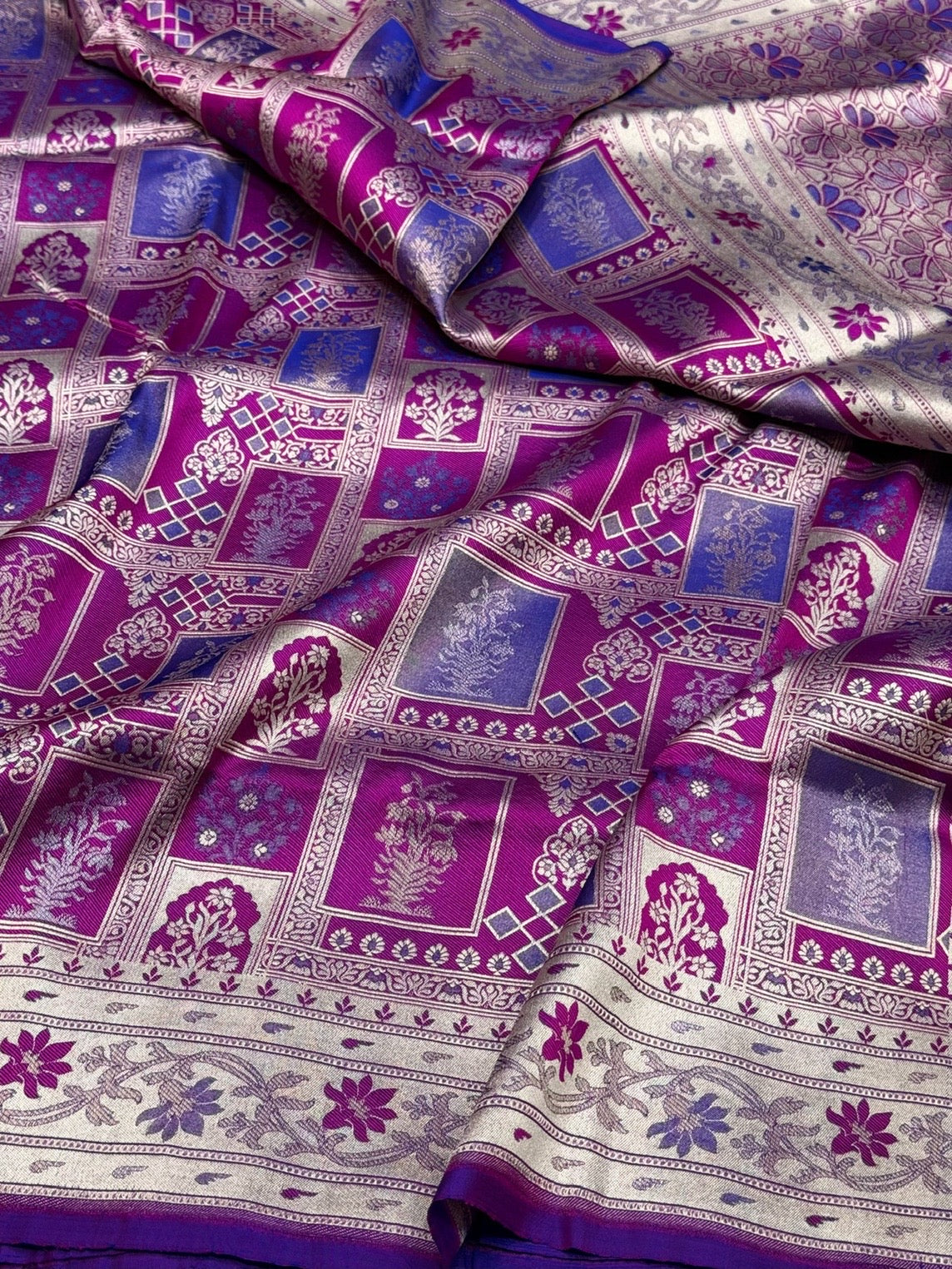 Banarasi Pure Multicolour Silk Saree