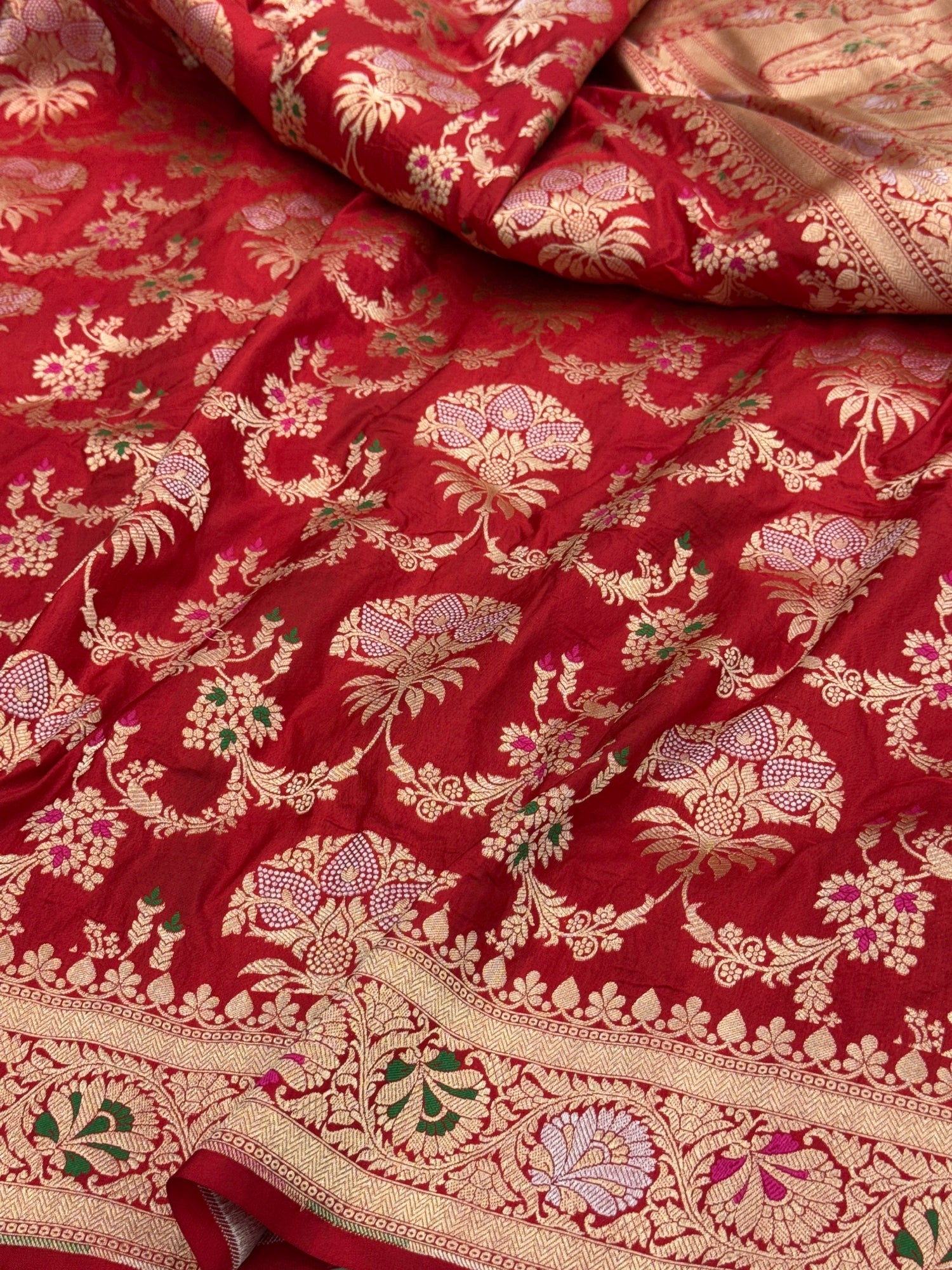 Banarasi Minakari Pure Silk Saree