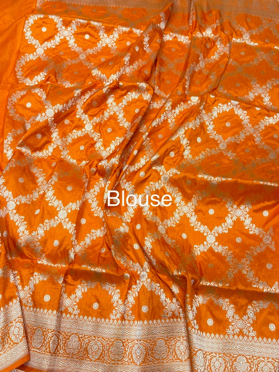 Banarasi Pure Katan Silk Saree | Pure Silk | Cutwork Technique | Banarasi Katan Silk Saree
