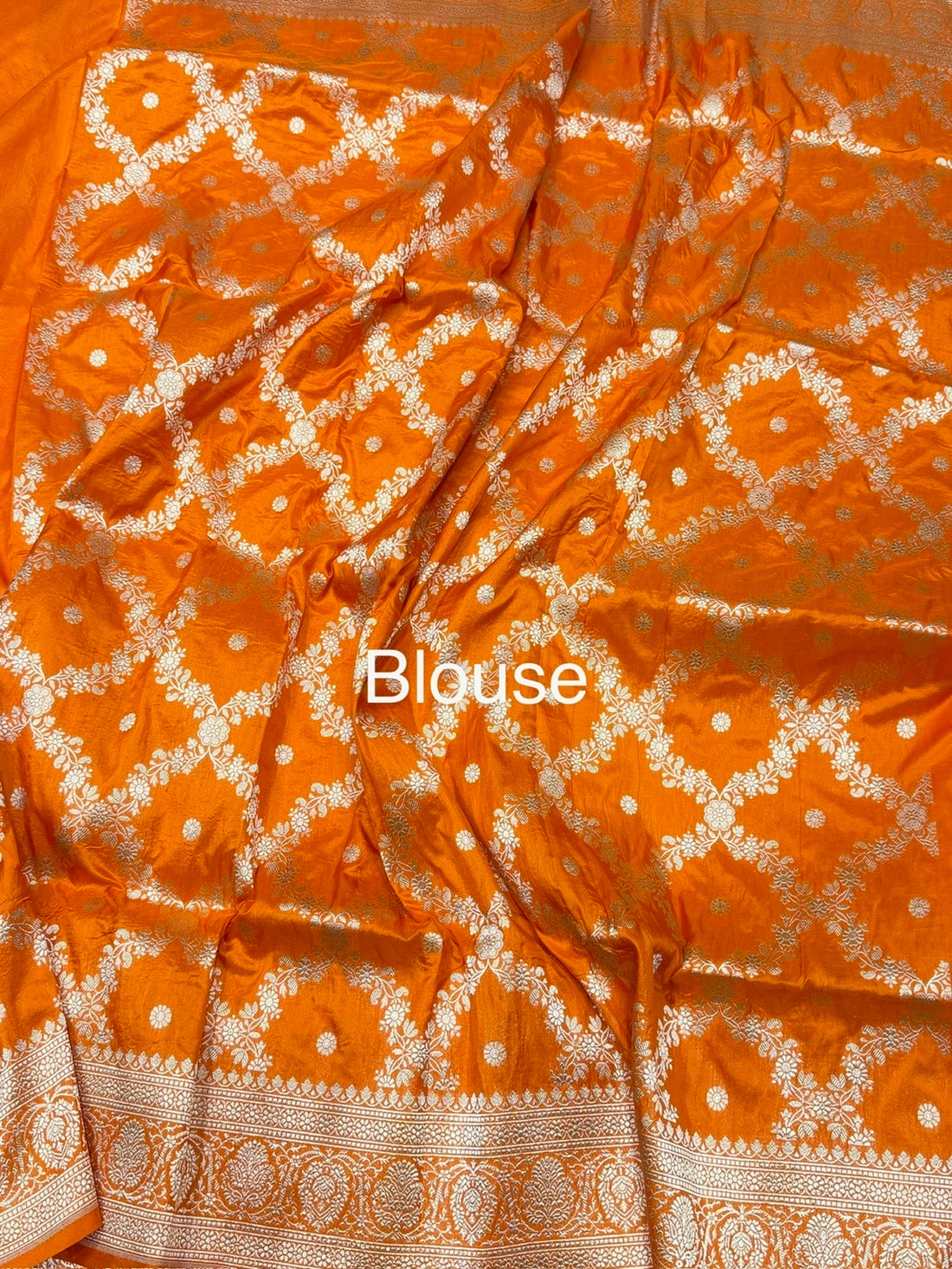Banarasi Pure Katan Silk Saree | Pure Silk | Cutwork Technique | Banarasi Katan Silk Saree