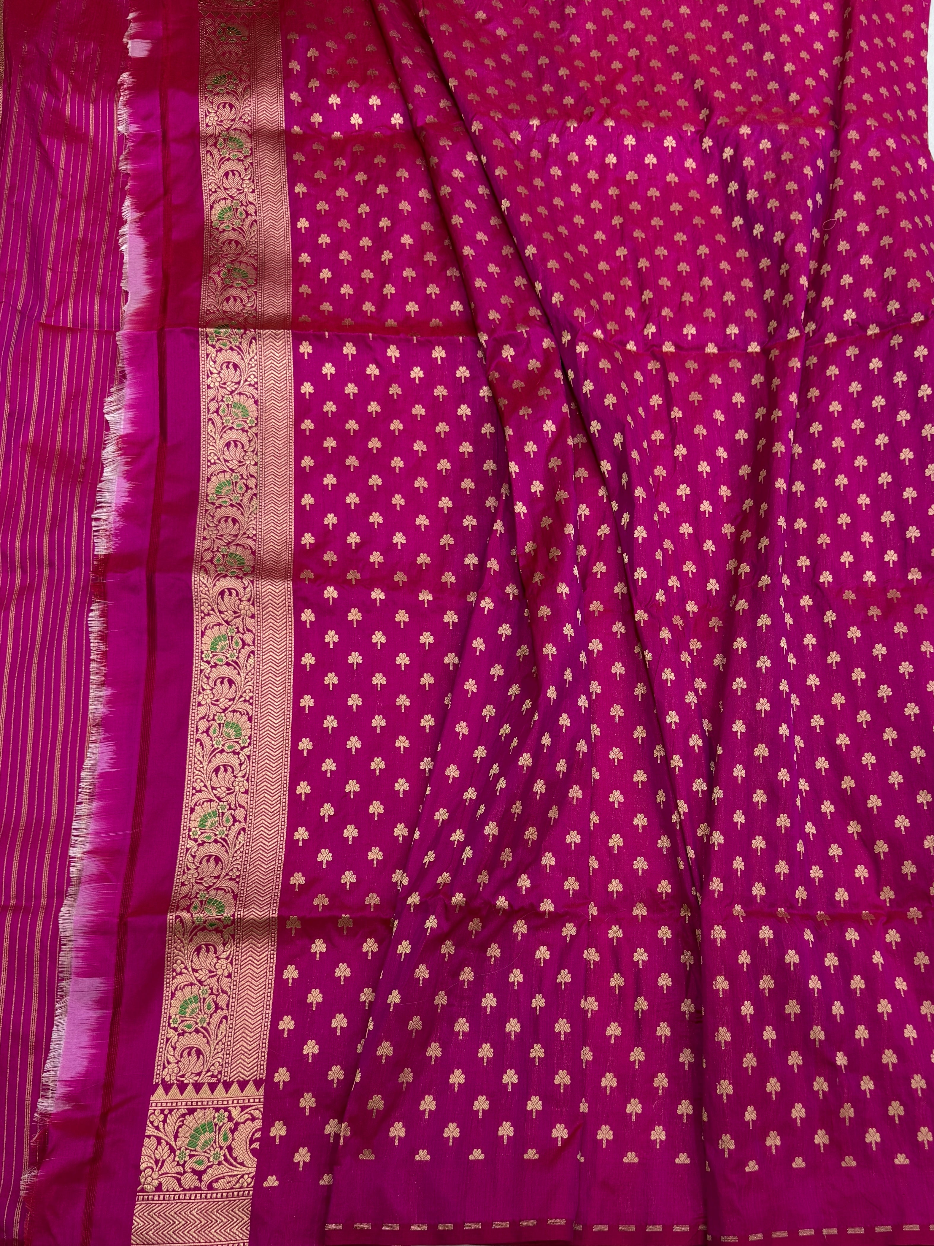 Banarasi Tilfi Minakari Pure Katan Silk Saree