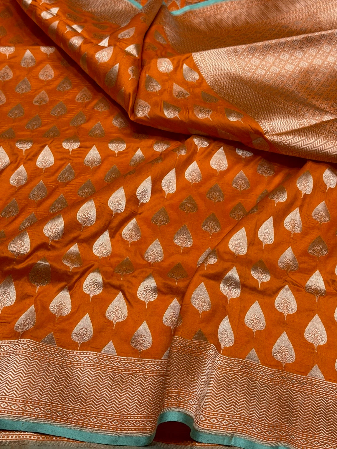 Banarasi Pure Katan Silk Saree | Pure Silk | Cutwork Technique | Banarasi Katan Silk Saree