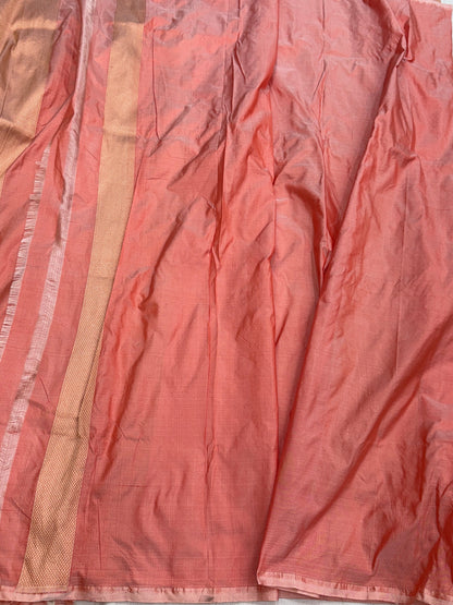 Banarasi Minakari Pure Silk Brocade Saree | 100% Pure Katan Silk Handwoven in Banaras