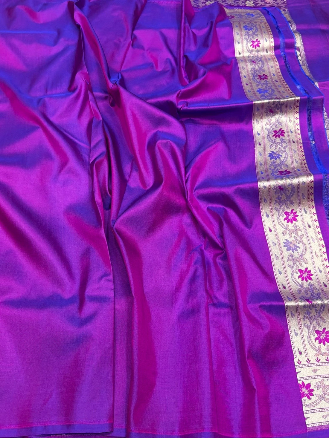 Banarasi Pure Multicolour Silk Saree