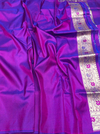 Banarasi Pure Multicolour Silk Saree