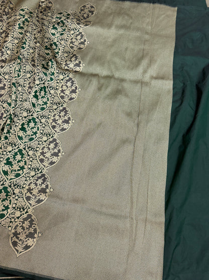 Banarasi Minakari Pure Silk Brocade Saree | 100% Pure Katan Silk Handwoven in Banaras